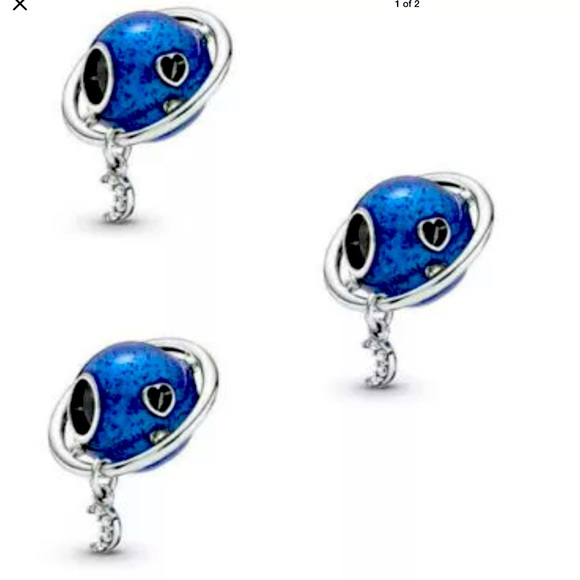 New 925-Charm Bead Fit Original Pandora Bracelet - Picture 3 of 3